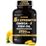 Carbamide Forte 5X Strength Omega 3 Fish Oil Capsules 2730mg